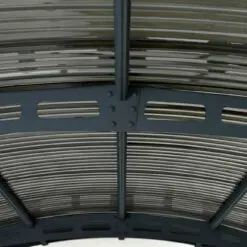 Palram Carports Atlas 5000 Grey Solar Grey Polycarbonate roof aluminium structure