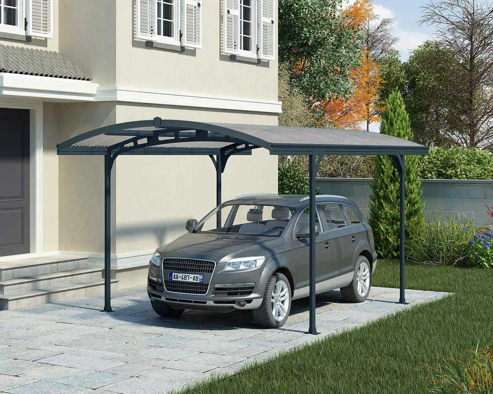 Palram Carports Atlas 5000 Grey Solar Grey