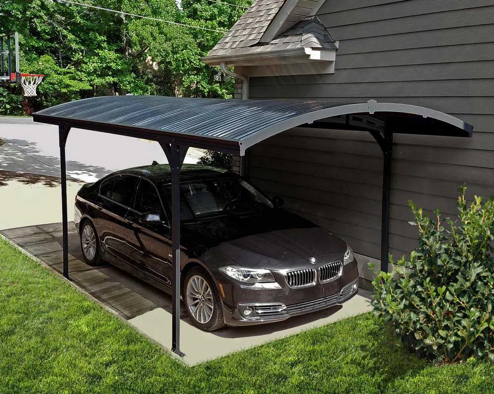 Palram Carports Atlas 5000 Grey Solar Grey Australia