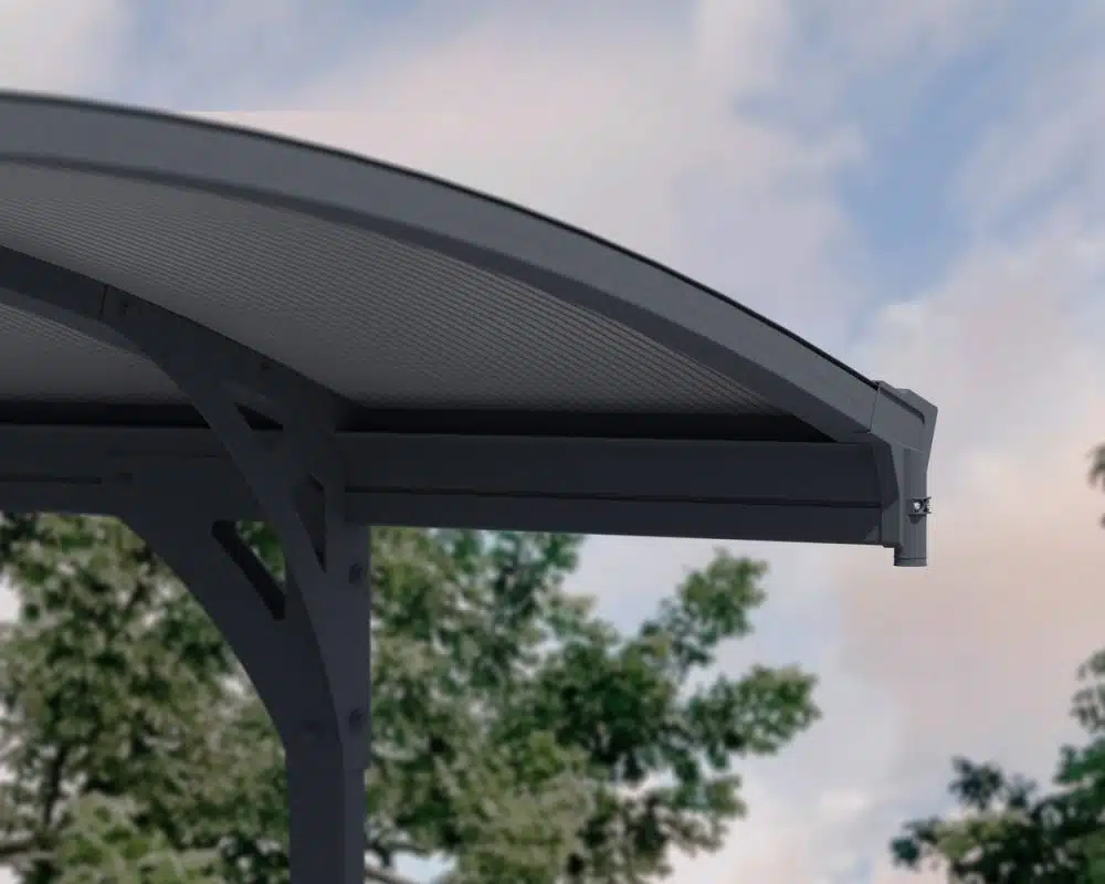 Palram Carports Vitoria 5000 Grey Bronze Roof panel system