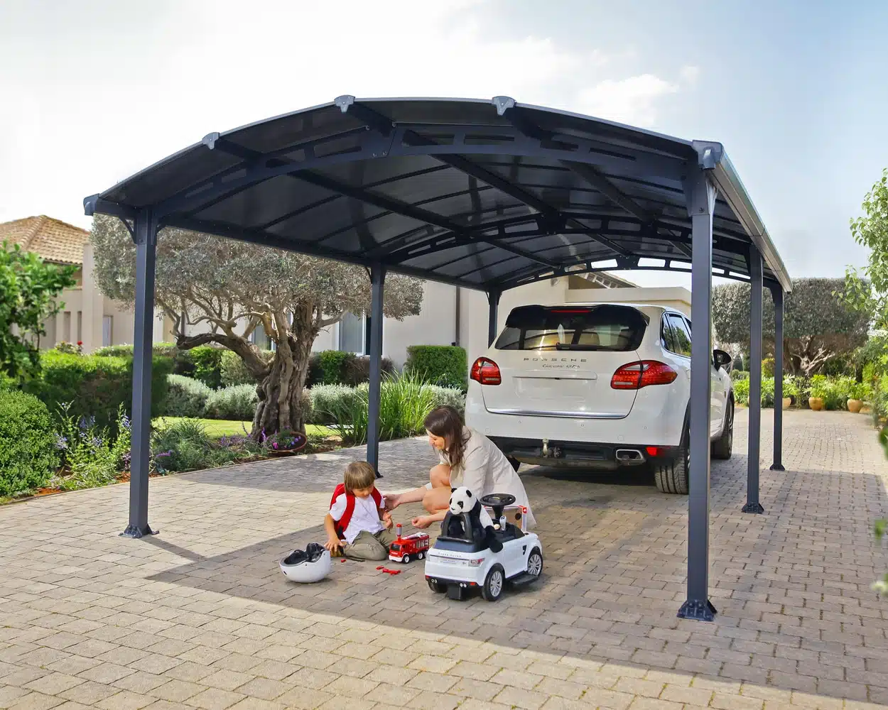 Palram_Carports_Arcadia_6400_Grey_Grey_Main_1