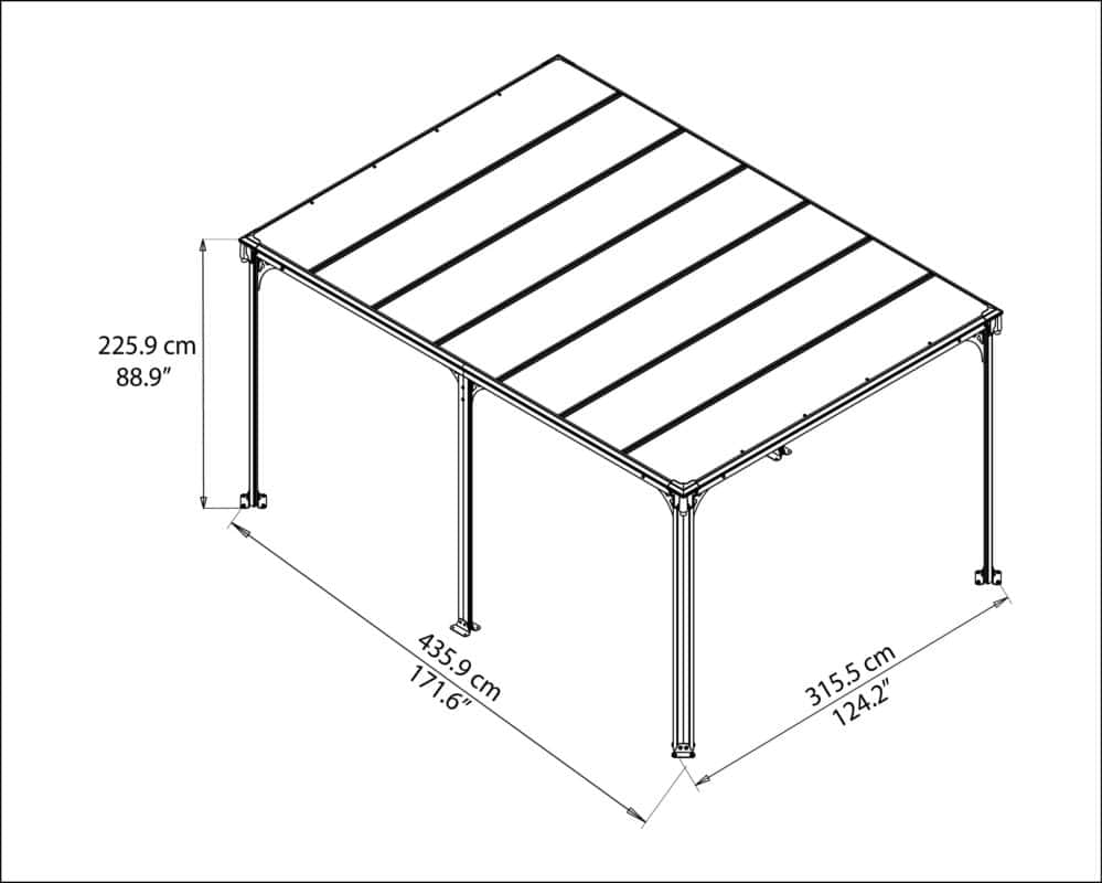 Milano_4300_Garden_Gazebo_ISOView