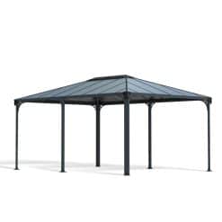 Palram Canopia Garden Gazebos Martinique 5000 Grey Grey