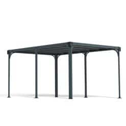 Palram Canopia Garden Gazebos Milano 4300 Grey Grey