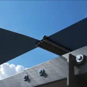 Palram Carports Arcaida Alpine RV Grey Bronze PC Sliding Panels