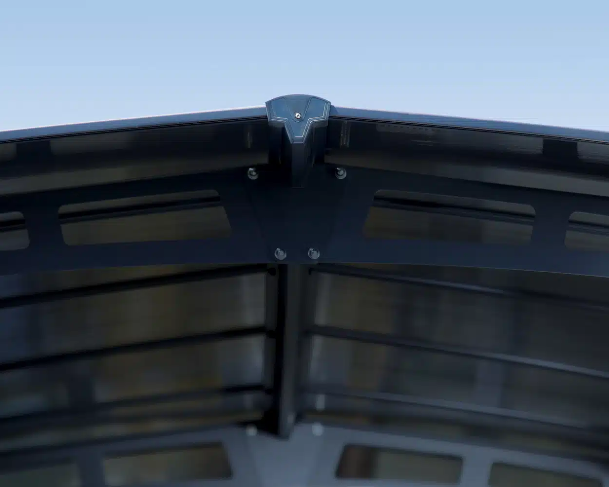 Palram Carports Arcadia Alpine RV Grey Bronze Aluminum Structure