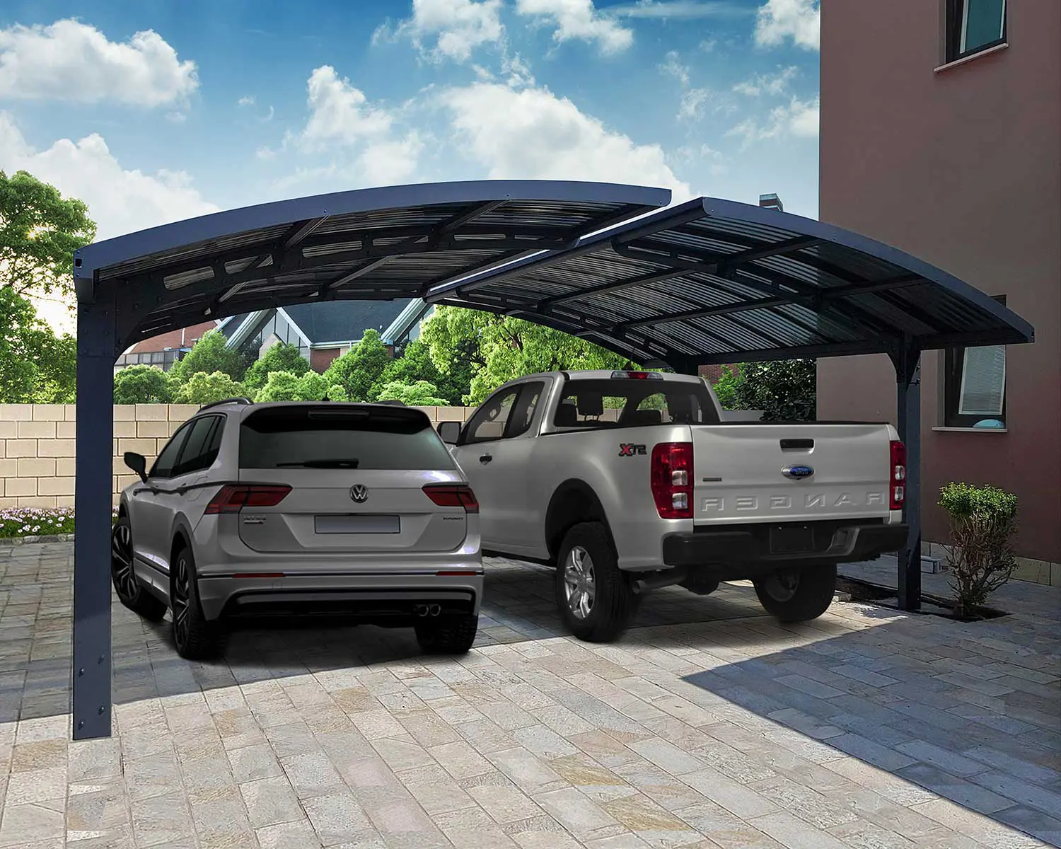 Palram_Carports_Arizona_Wave_Double_Carport_Customer_1