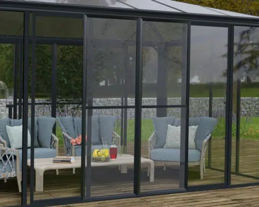 Screen / net door set Compatible with Palrams San Remo & Ledro