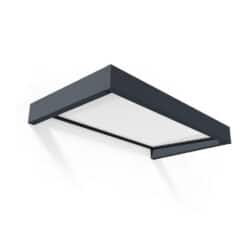 Palram Canopia Door Awnings Sophia 1.6 Grey - White Opal