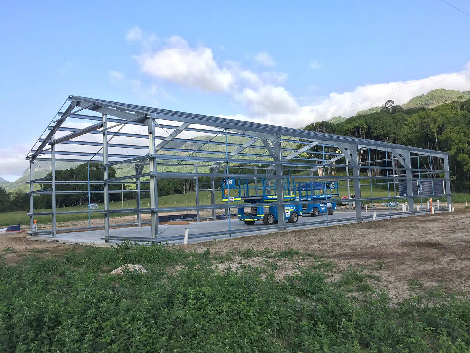 Custom size shed frame