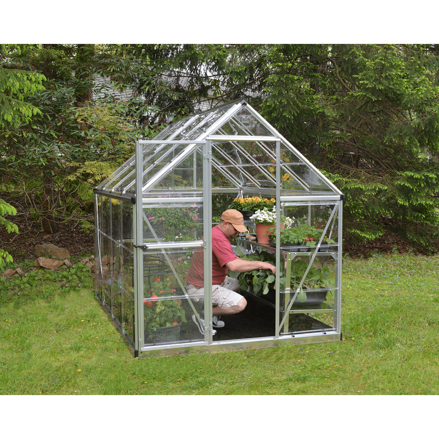 Harmony Greenhouse 6' Easy DIY Kit » Tip Top Yards